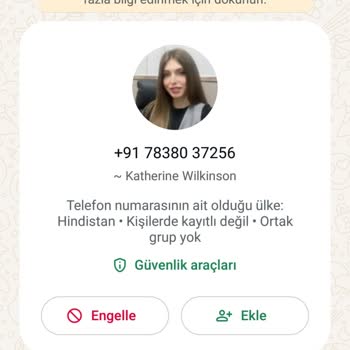 WhatsApp Üzerinden Yabancı Numaralardan Gelen Aramalar