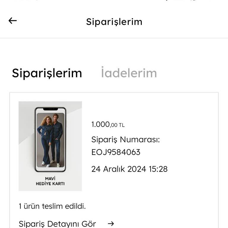 Hediye Çeki Sorunu: Mavi Jeans Müşteri Hizmetleri Hayal Kırıklığı