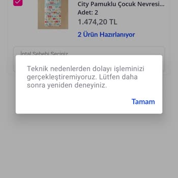 Pazarama'da İptal Edilemeyen Sipariş Ve Cevapsız Müşteri Hizmetleri