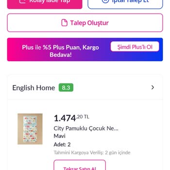 Pazarama'da İptal Edilemeyen Sipariş Ve Cevapsız Müşteri Hizmetleri