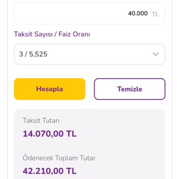 Yapı Kredi'den Taksitlendirme Mağduriyeti