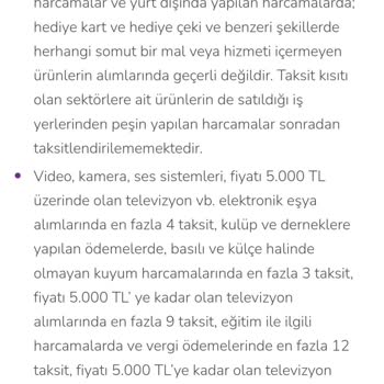Yapı Kredi'den Taksitlendirme Mağduriyeti