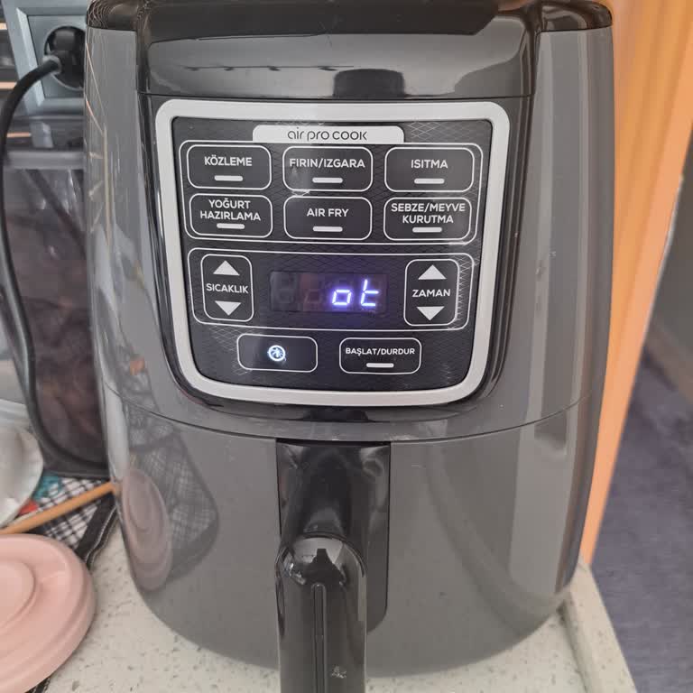 Airfryer Aniden Çalışmayı Durdurdu