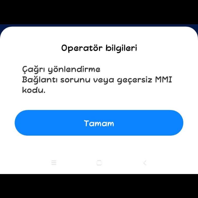 Vodafone Çağrı Yönlendirme Sorunu