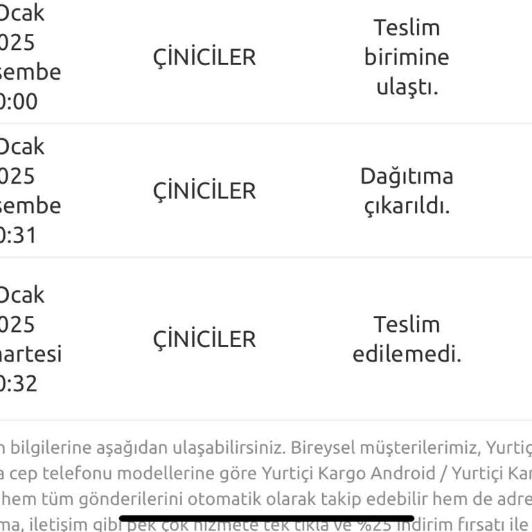 Yurtiçi Kargo Telefon Numarası Olmasına Rağmen Tenezzül Edip Aramıyorlar Bile
