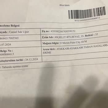 Kinetix Ayakkabıda 3 Ayda Taban Eriyip Parçalandı: FLO'dan İade Veya Değişim Talebi