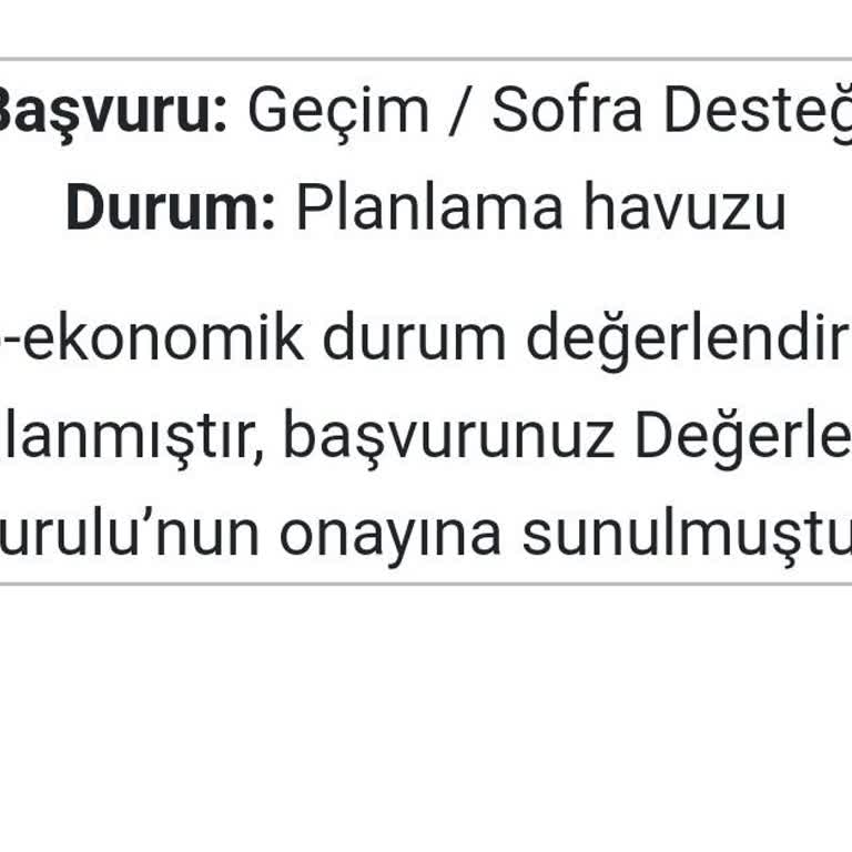 Sosyal Yardım Başvurusunda Uzun Süreli Bekleyiş