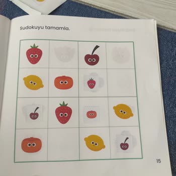 Hatalı Sudoku Çıkartma Kitabı Deneyimi