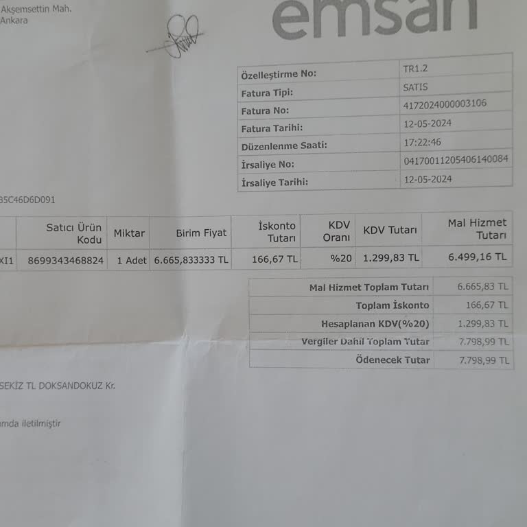 Emsan Gusto Servis Sürecinde Yaşanan Sorunlar