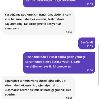 Getir Getirsin Seçeneği İle Yaşanan Teslimat Sorunu
