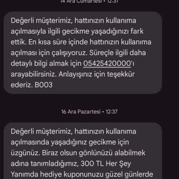 Vodafone'a Geçişte Yaşanan Sorunlar Ve Mağduriyet