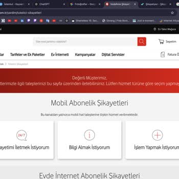 Vodafone'un Yanıltıcı Kampanyası Ve Müşteri Hizmetleri Sorunları