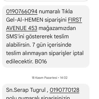 Watsons'ta İptal Edilen Sipariş Ve İade Sorunu