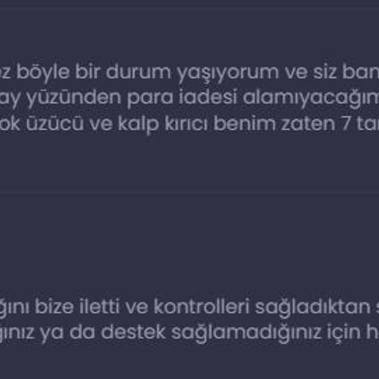 Hesap Kısıtlaması Nedeniyle Mağduriyet Ve İade Sorunu