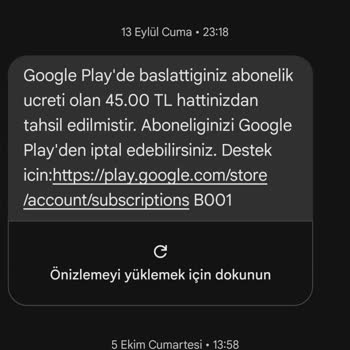 Yanlış Abonelik Ücreti İadesi Talebi