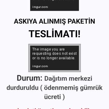 PTT Kargo'dan Gelen Şüpheli Gümrük Ücreti Talebi