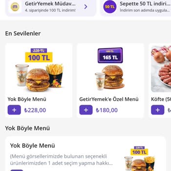 Getir Ve Köfteci Yusuf Arasında Kalan Müşteri