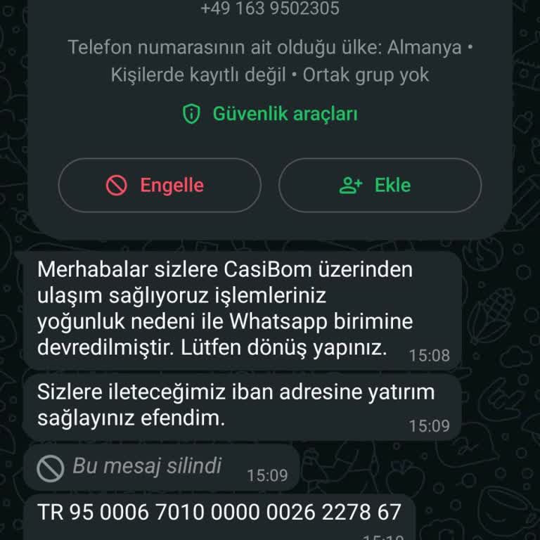 Casibom Para Yatırma Sorunları!