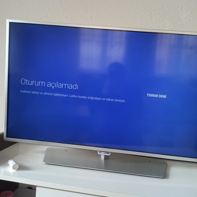 Google Hesabı Şifre Sorunu Ve Philips TV Hatası
