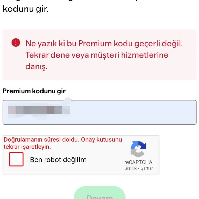 Spotify Premium Kodu Sorunuyla Karşılaşan Kullanıcılar
