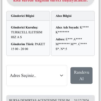 Teslim Edilmeyen Sipariş Ve İletişimsizlik Sorunu