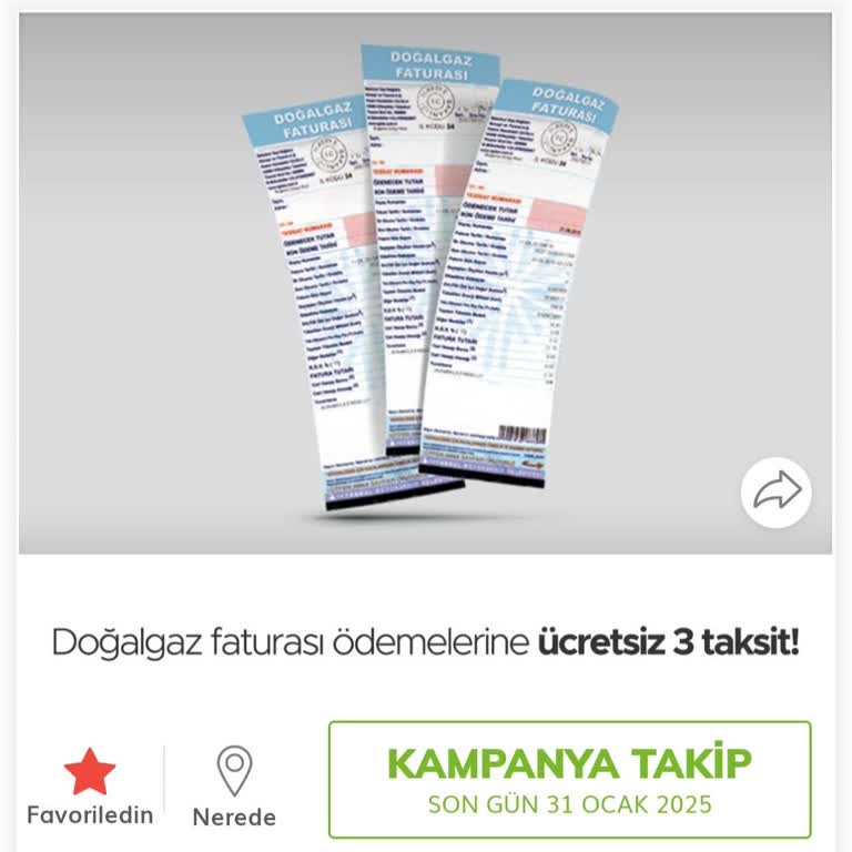 Elektrik Faturasına Taksit Kolaylığı Talebi