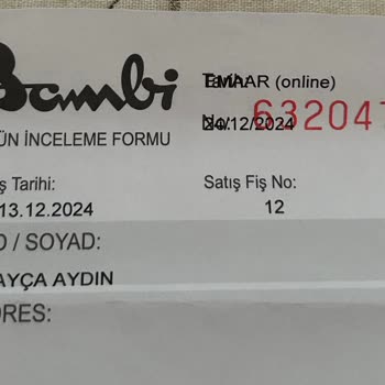 Bambi'den Aldığım Bot Hızla Deforme Oldu Ve İade Süreci Sorunlu