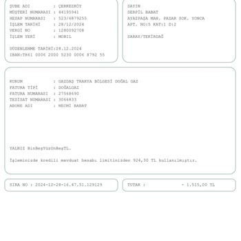 Çifte Tahsilat Mağduriyeti: Doğalgaz Faturası Sorunu