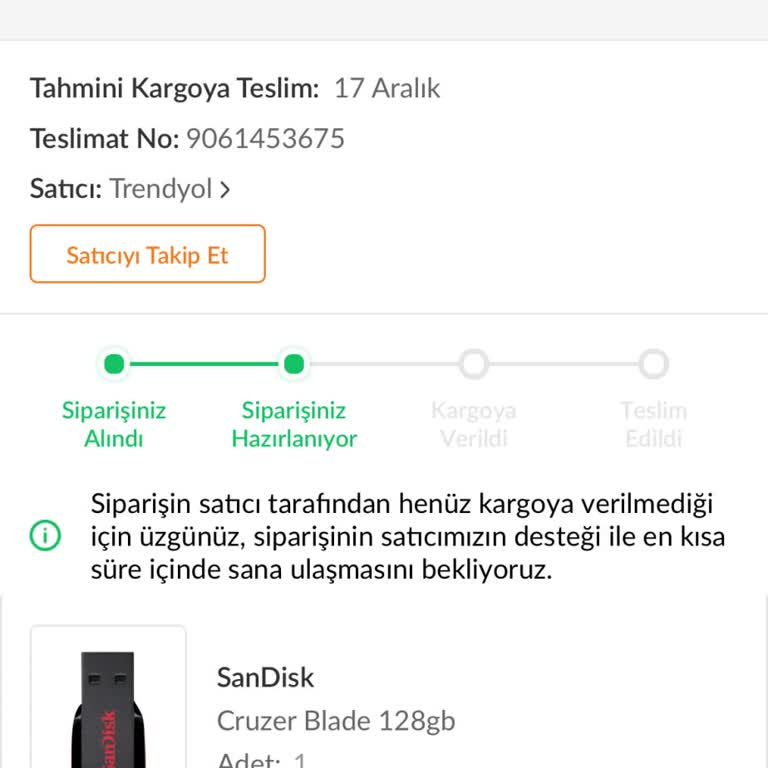 Geciken Sipariş Ve İletişim Sorunları
