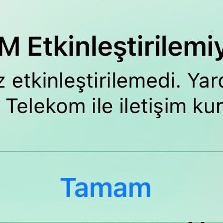 Türk Telekom'un E-Sim Çilesi: İnegöl'de Çözülmeyen Sorun