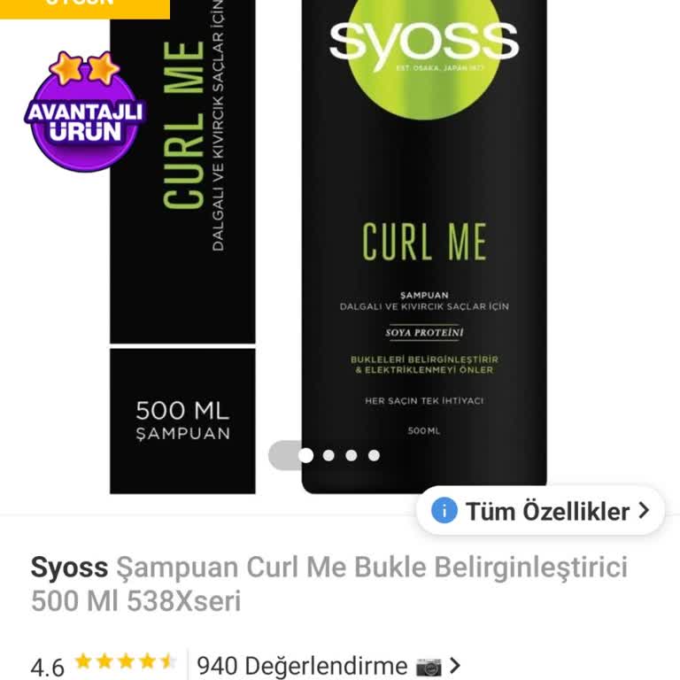 Syoss Curl Me Şampuanının Pahalı Ve Bulunamayan Durumu