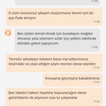 Eksik Ve Kalitesiz Sipariş İçin Tam İade Talebi