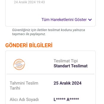 Kargo Teslimatında Yaşanan Gecikme