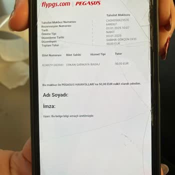 Pegasus Uçuş Gecikmesi Ve Ekstra Masraflar