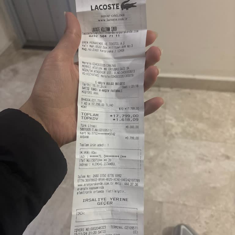 Lacoste Montun Tüy Sorunu Ve İade Mağduriyeti
