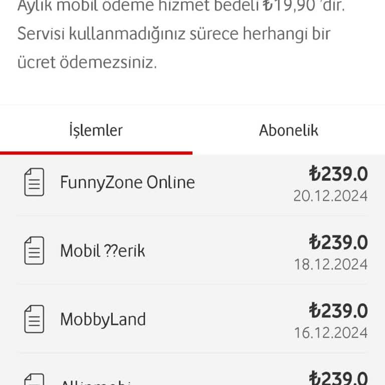 Vodafone Üyelik Sorunu Ve Haksız Faturalandırma Mağduriyeti