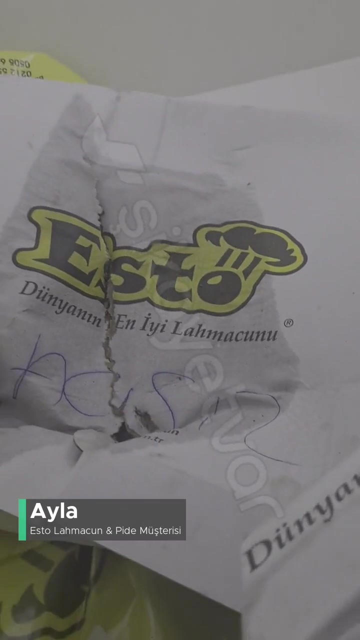 Esto Lahmacun & Pide Servisi videonun kapak resmi