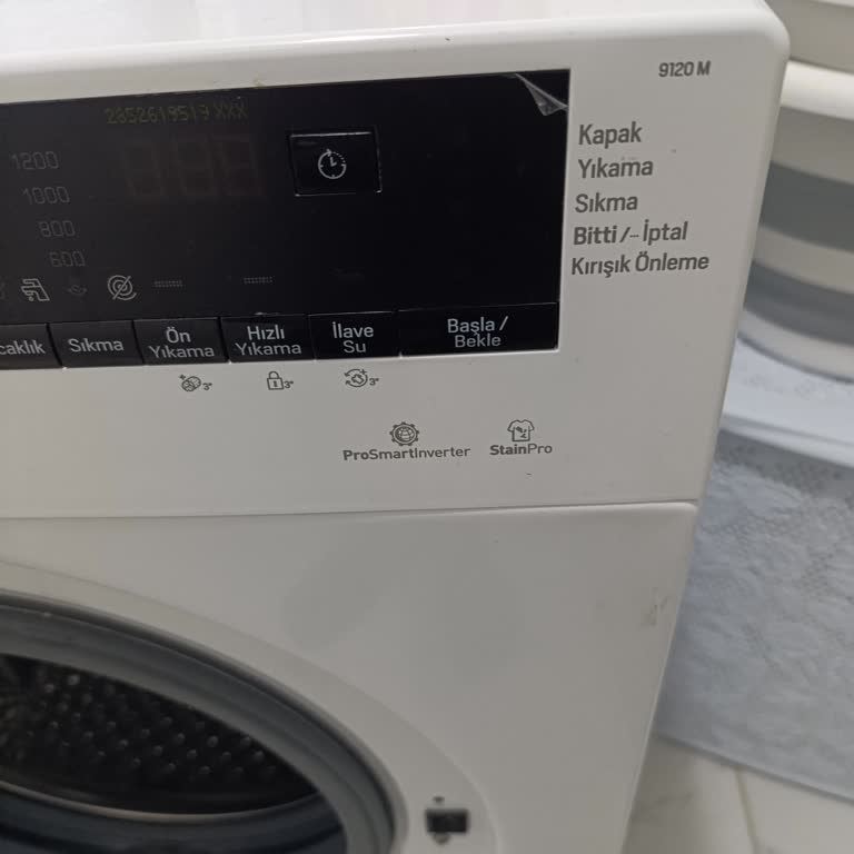 Arçelik Çamaşır Makinesi Lekeli Ve Soğuk Yıkama Sorunu
