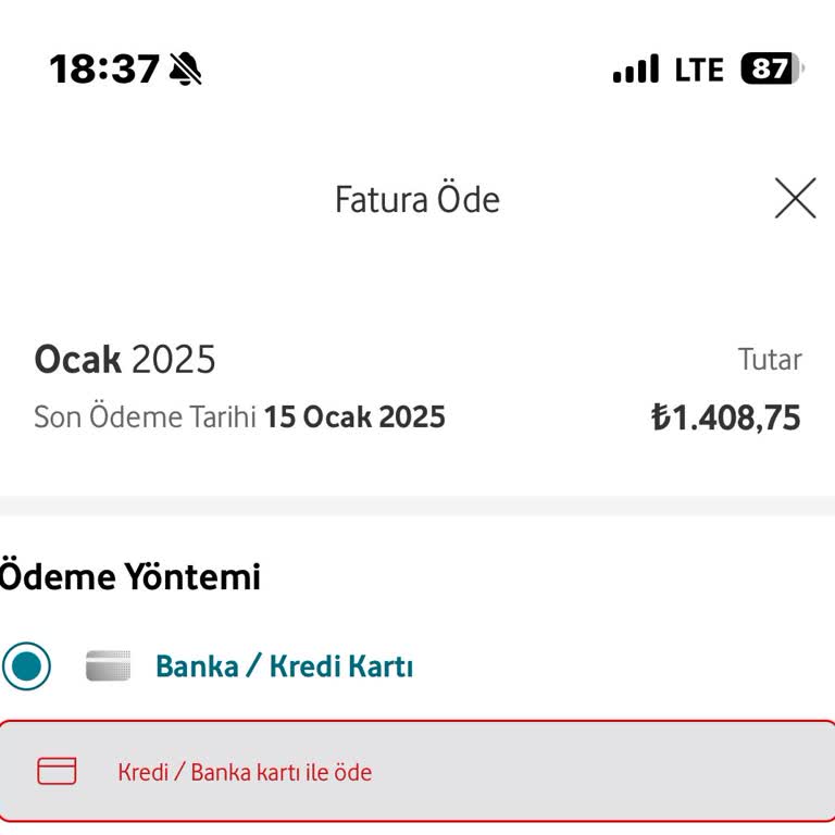 Vodafone İptal Talebine Rağmen Faturalandırma Ve Cayma Bedeli Sorunu