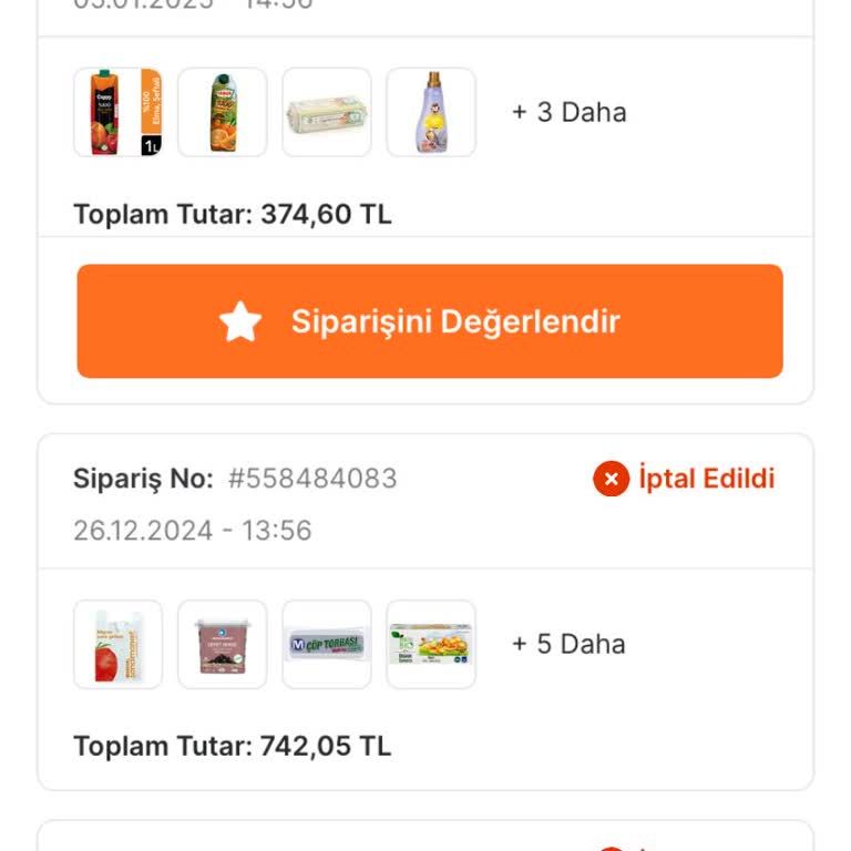 YSK Migros'ta Sipariş İptalleri Ve Yanıltıcı Bilgilendirme Sorunu