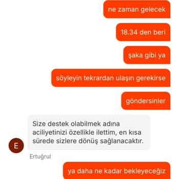 Sipariş İptali Ve Uzun Bekleme Süresi Mağduriyeti