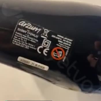 Arzum Saç Kurutma Makinesi Çalışmıyor!