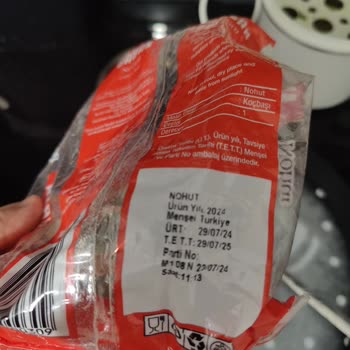 BİM'den Aldığım Nohudun İçinden Böcek Çıktı