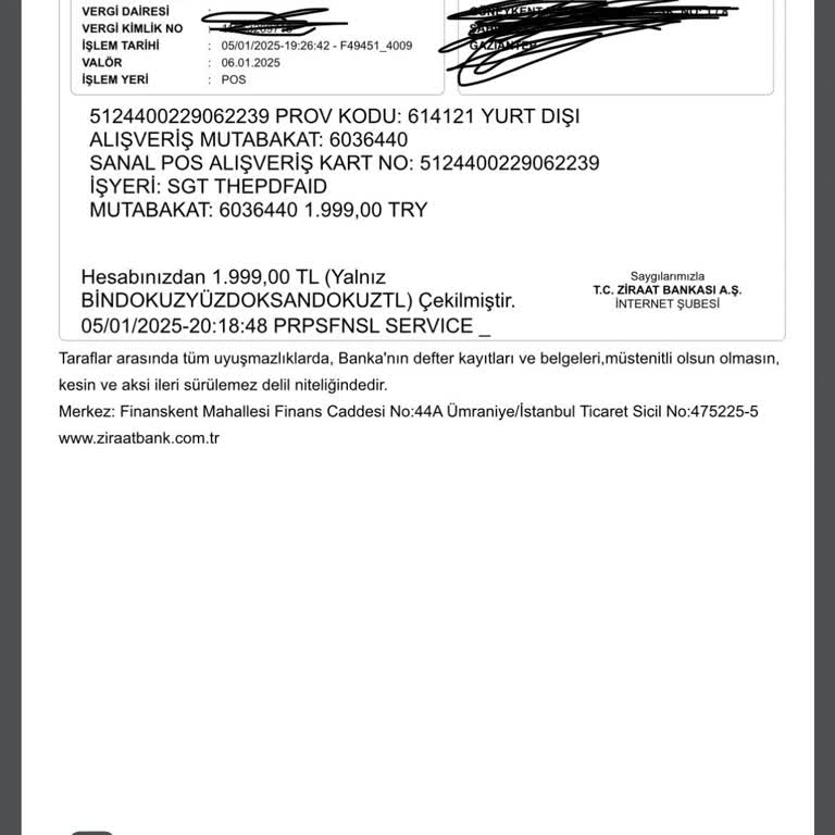 İzinsiz Üyelik Ücreti Ve Geri İade Talebi