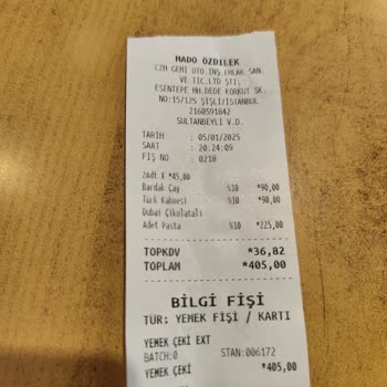 Bozuk Pasta Ve İlgisiz Yanıt