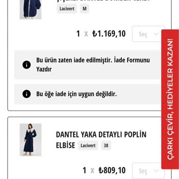 İade Sürecinde Yaşanan Aksaklık Ve İletişim Eksikliği