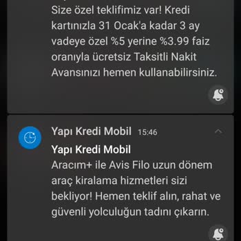 Yapı Kredi'nin Bitmeyen Mesaj Trafiği