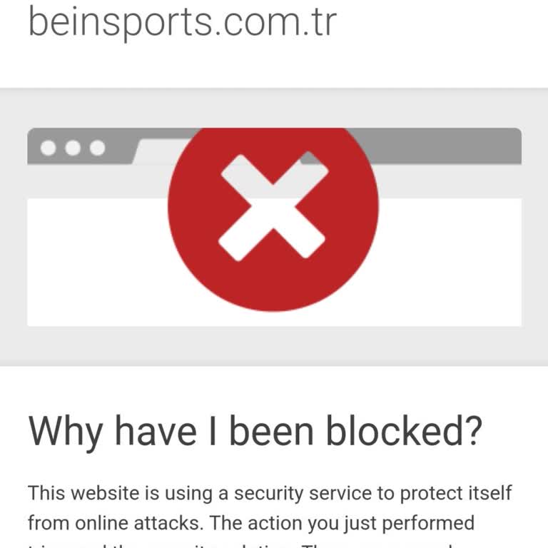 Haksız Engelleme: Bein Sports'tan Açıklama Bekliyorum