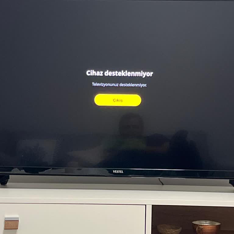 Vestel Smart TV'de Exxen Uygulama Sorunu