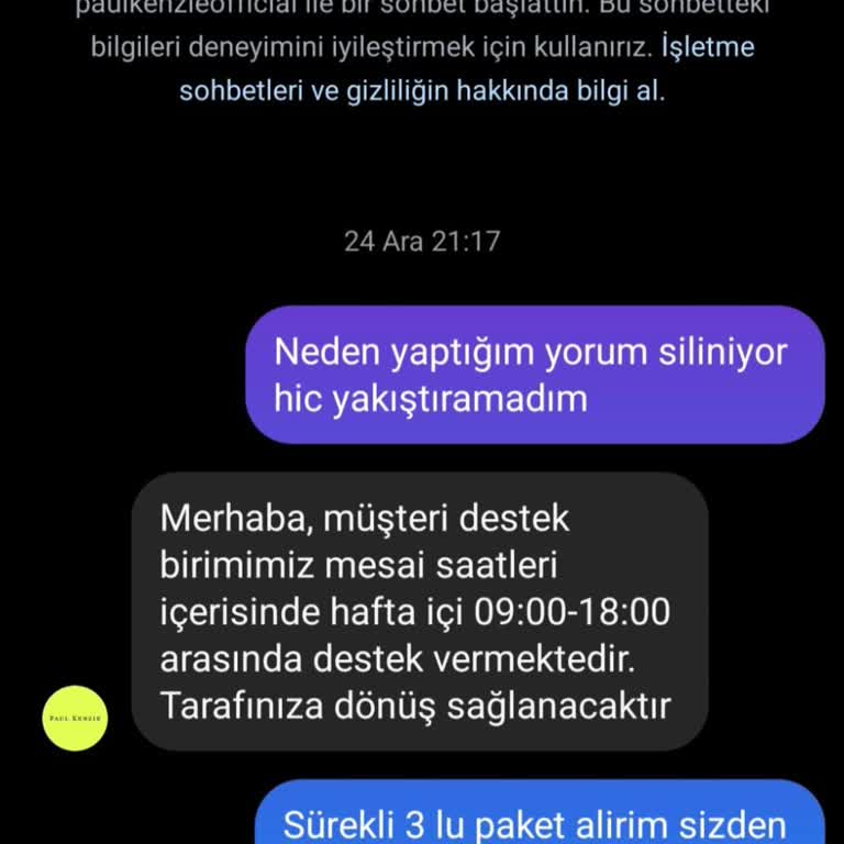 Yanıltan Beden Ve İlgisiz Müşteri Hizmeti